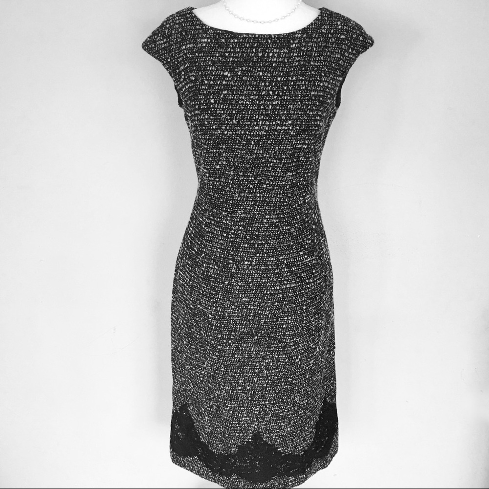 Escada Tweed Sheath Dress